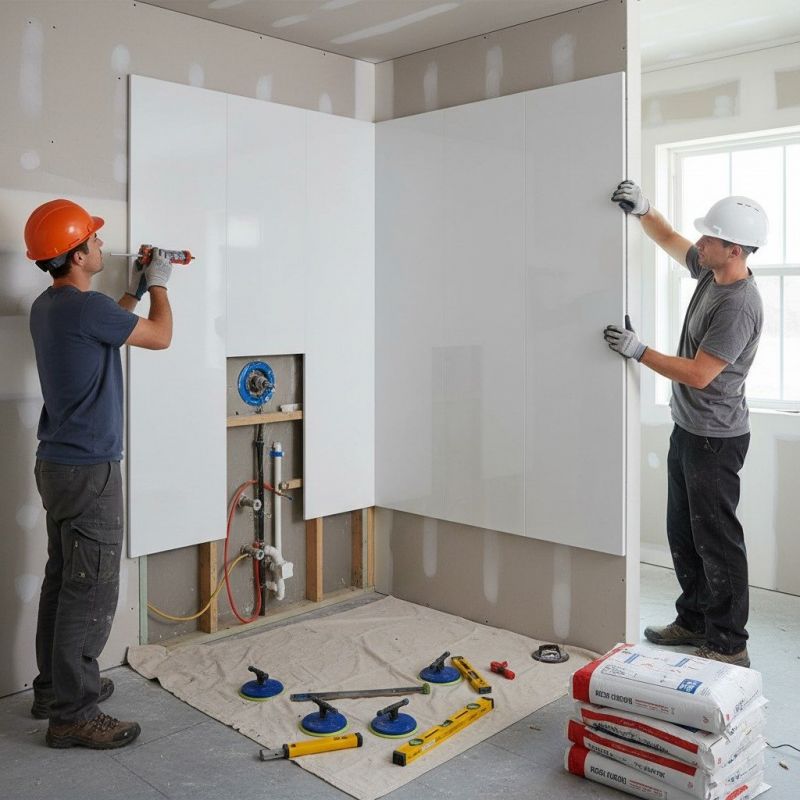 Shower Replacement detail